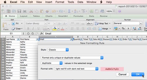 excel versions for mac